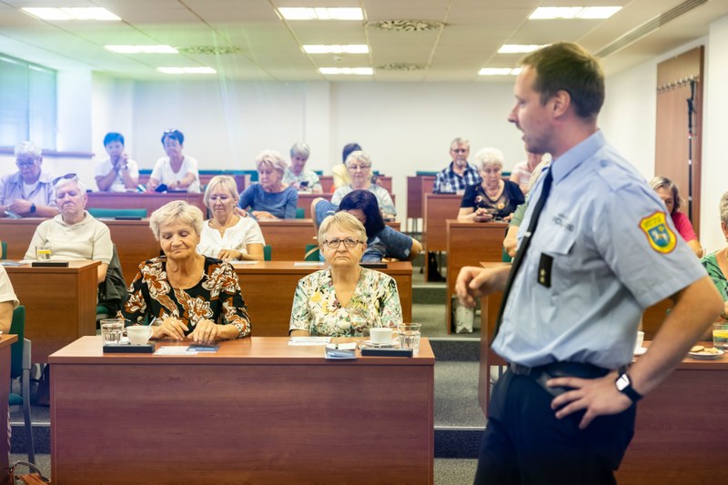 SeniorOVA akademie se těší oblibě. Foto: Jiří Zerzoň
