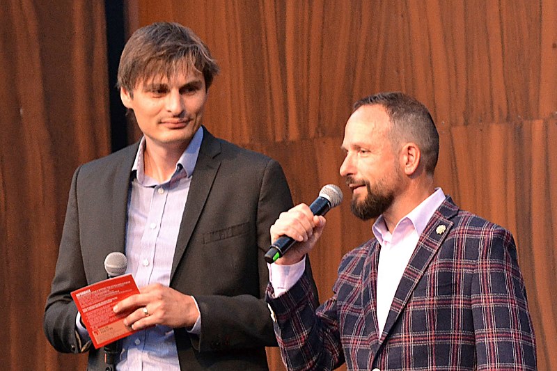Primátor Tomáš Macura při slavnostním zahájení festivalu. 