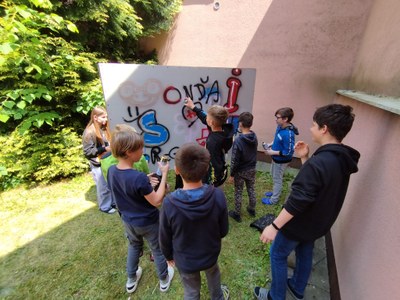 Projekt Školní legál na ZŠ Karla Pokorného. Foto: MMO