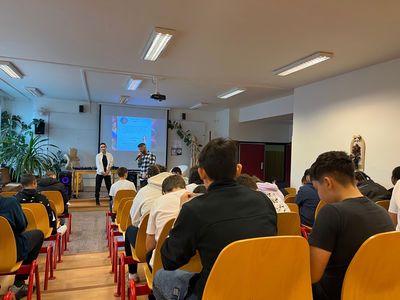 Projektová beseda na Základní škole Nádražní. Foto: MMO