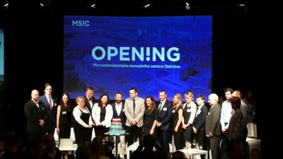 Slavnostní otevření MS inovačního centra. Foto: P. Havránek