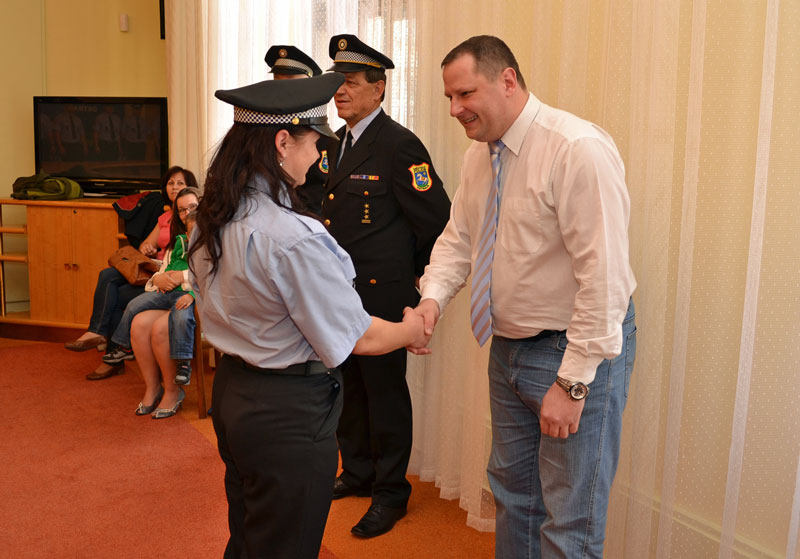 Jediná žena mezi nováčky M. Barabášová