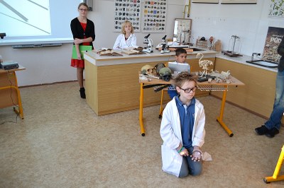 FOTO: Děti si na slavnostní předání připravily zábavný program. Snímky Petr Havránek.