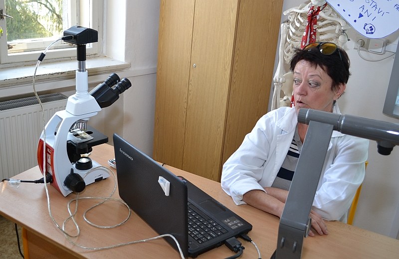 Digitální mikroskop patří mezi špičkovou techniku