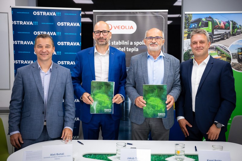 Spolupráce na poli efektivní výroby elektřiny a tepla stvrzena smlouvou