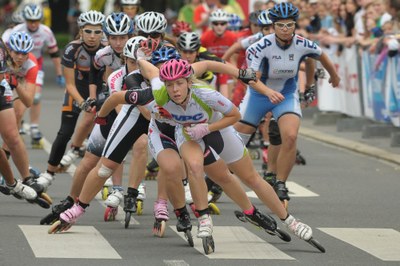 Ilustrační foto. Inline bruslení v městských ulicích. Foto: Jiří Zerzoň