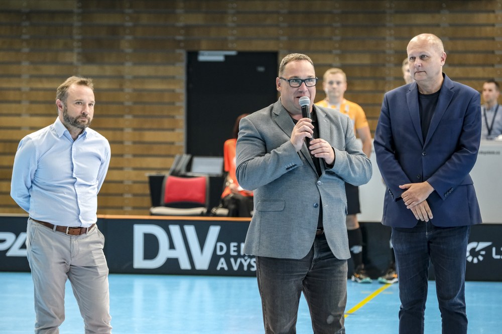 Na slavnostním otevření promluvil také ostravský primátor Jan Dohnal Na slavnostním otevření promluvil také ostravský primátor Jan Dohnal