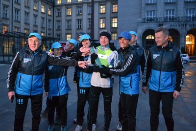 Krátce před startem na Prokešově náměstí. Foto: Hana Oborilová.