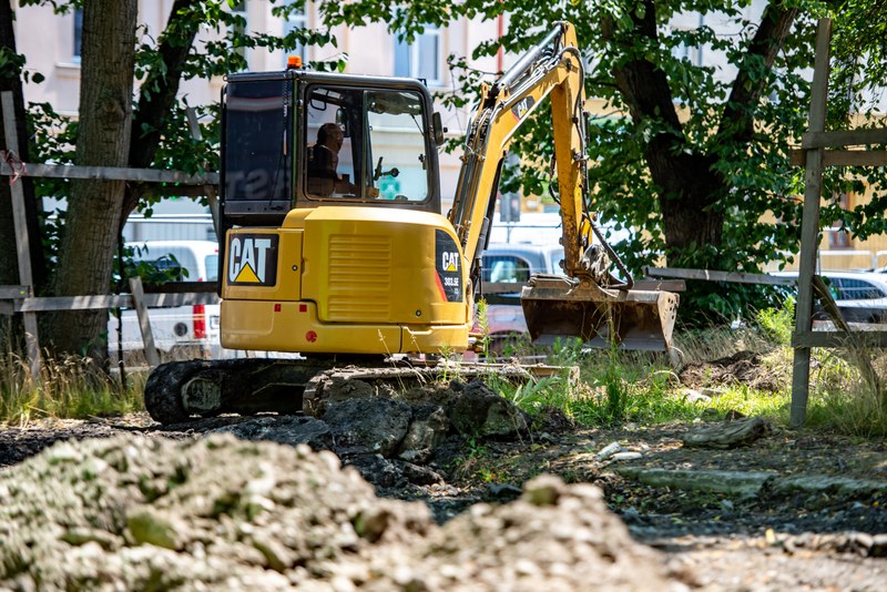 práce na koncertní síni