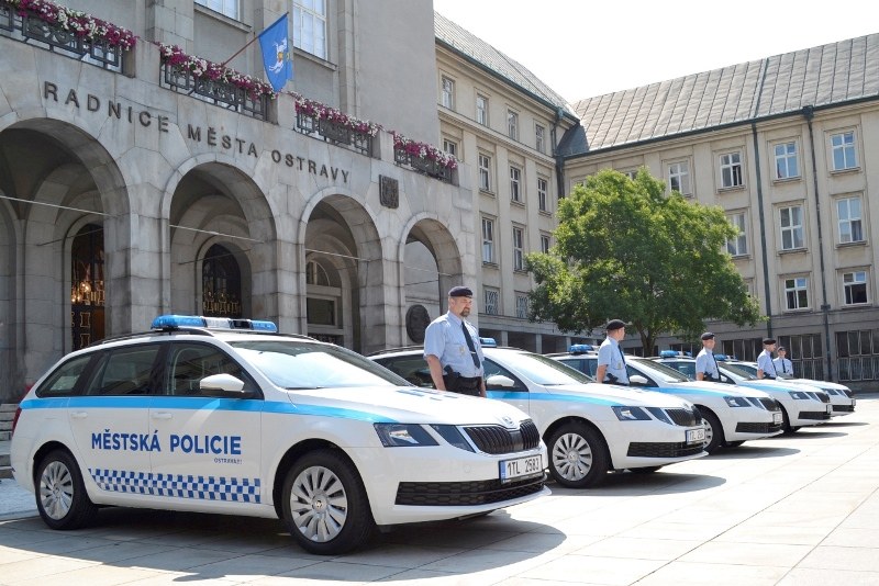 Pět nových vozů Škoda Octavia s CNG pohonem. 