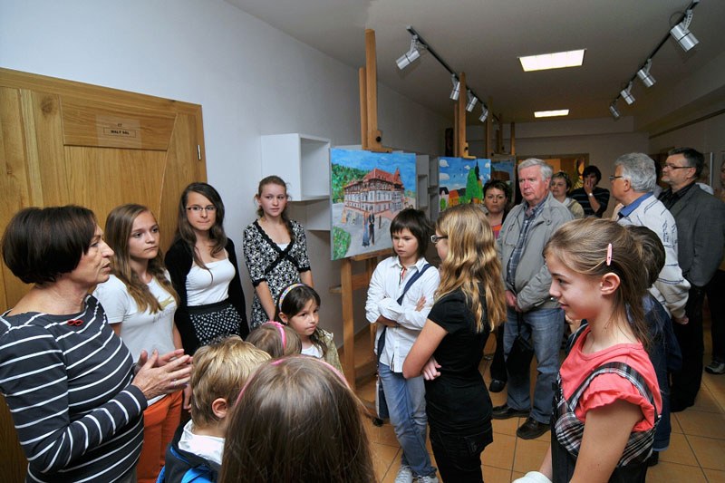 E. Horáková a mladí výtvarníci