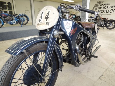 Expozice historických motocyklů je otevřena na Výstavišti Černá louka v pavilonu C. Foto: Expozice historických motocyklů