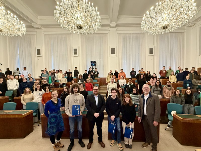 Z návštěvy studentů štrasburské univerzity. Foto: MMO