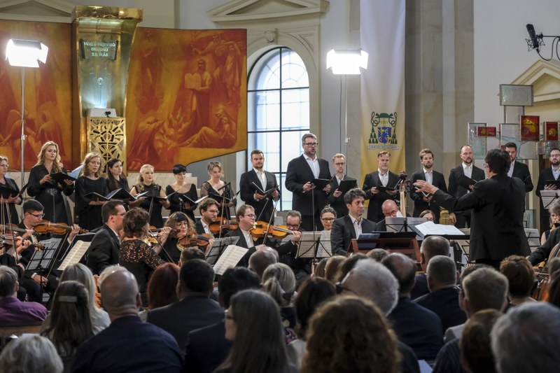 Zahajovací koncert 23. ročníku Svatováclavského hudebního festivalu. Foto: Adolf Horsinka