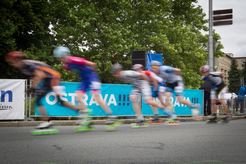 Partnerem festivalu v inline bruslení bylo město sportu Ostrava.