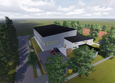 Vizualizace nové svinovské víceúčelové haly. Zdroj: MMO