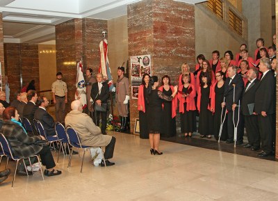 Z průběhu slavnostního shromáždění. Foto: B. Krzyžanek