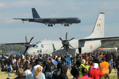 Letiště Leoše Janáčka Ostrava v Mošnově při Dnech NATO. Foto: archiv