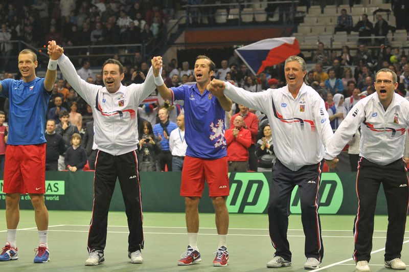 Tenisté zdolali Italy 4:1 a těší se na Srbsko s Djokovičem Tenisté zdolali Italy 4:1 a těší se na Srbsko s Djokovičem