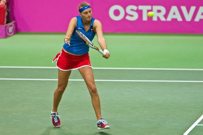 FOTO: Český tým bude proti Italkám spoléhat na šestou hráčku světa Petru Kvitovou. Snímek: archiv 