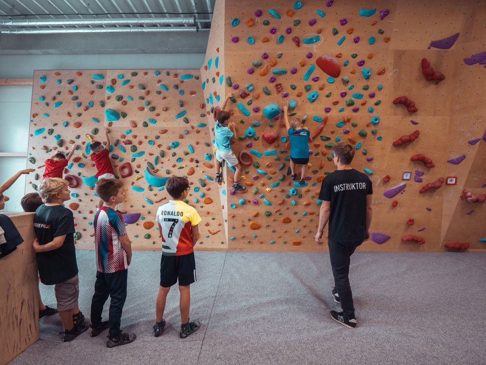 Lezecký workshop v rámci Ostravských sportovních her. Foto: Antonín Krůpa