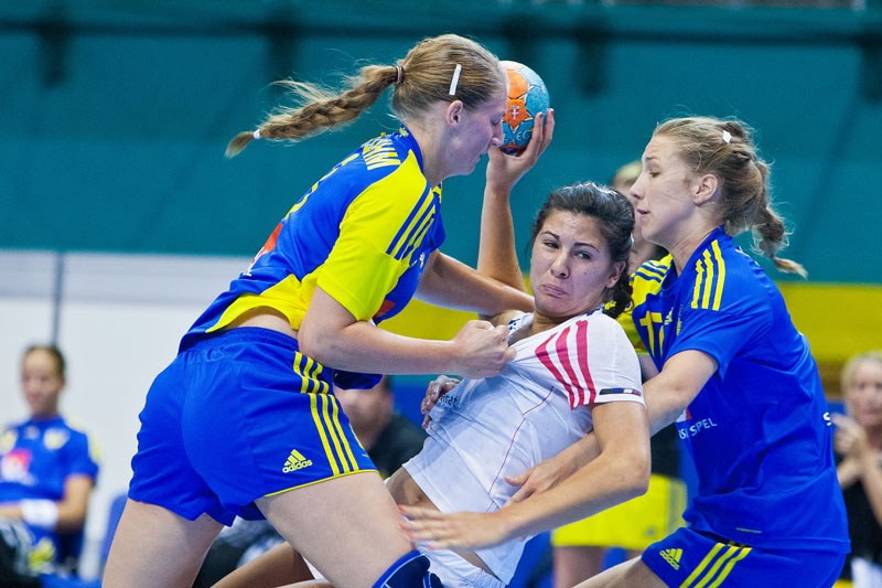 Švédská obrana nedala Francouzkám šanci