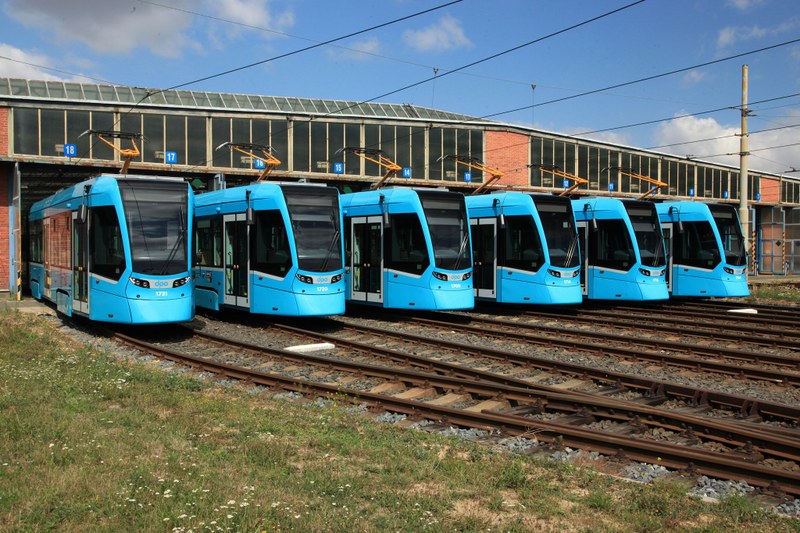 Tramvaje DPO. Ilustrační foto. Autor: Lukáš Kaboň