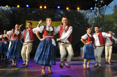 FOTO: Na akci vystoupil také soubor Lipta z Liptálu