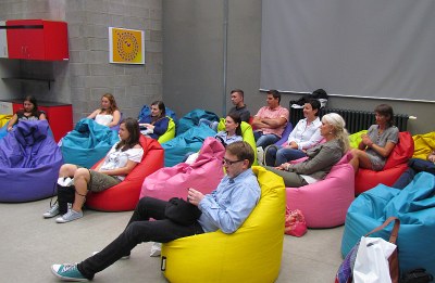 Ze vzdělávacího workshopu. Snímky OER.