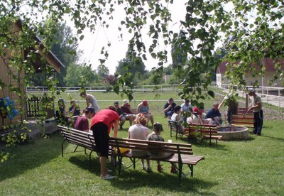 K foto: Z akce centra Čtyřlístek