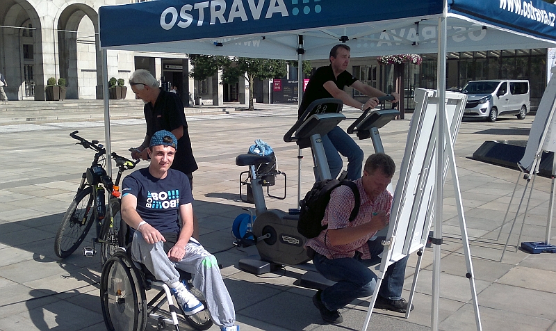 Pro Radka Naňáka lidé vyšlapali přes 21 tisíc korun.