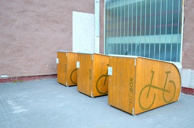 Cykloboxy pro ZŠ A. Kučery a ZŠ V. Košaře. Foto: MMO