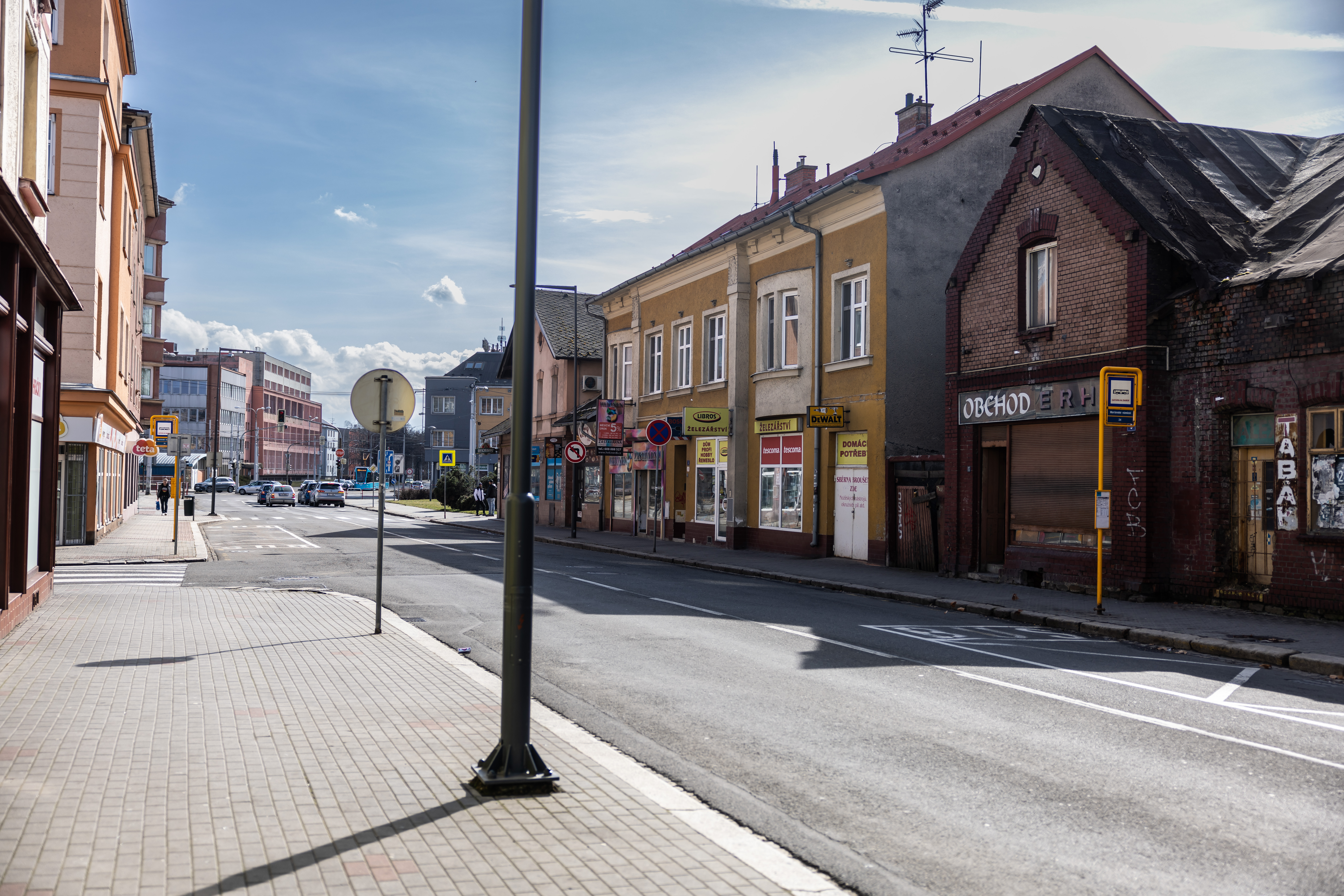 V ulici Přemyslovců. Foto: Jiří Zerzoň