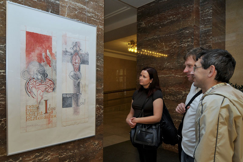 Díla představují průřez tvorbou drážďanských umělců