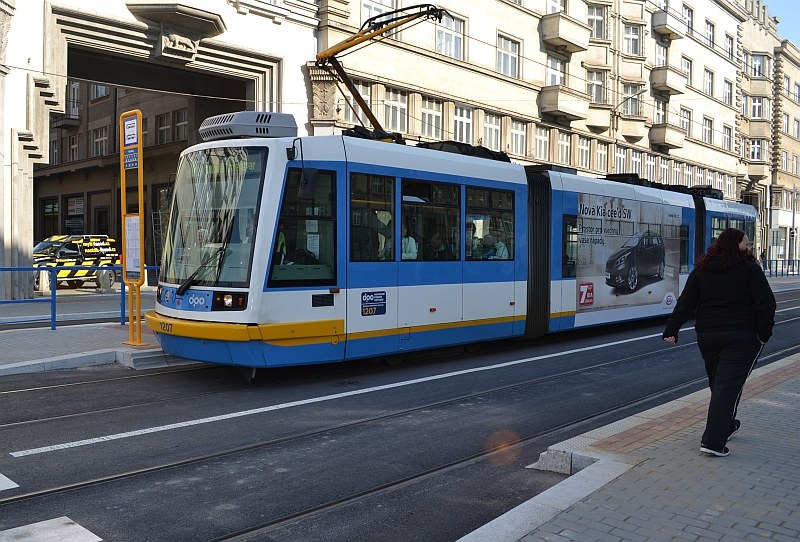 Nové tramvajové zastávky otevřeny Nové tramvajové zastávky otevřeny