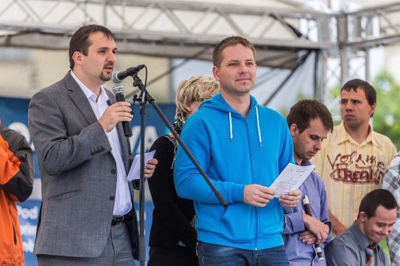 Akci zahájil náměstek primátora Martin Štěpánek.