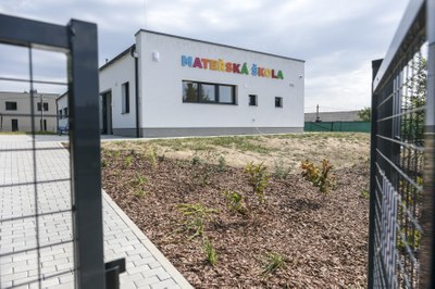 Vysoce moderní mateřská škola v Ostravě-Hošťálkovicích. Foto: Adolf Horsinka