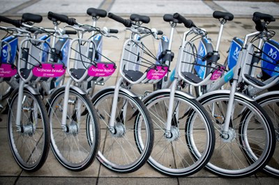 Ostravská sdílená kola. Foto: Lukáš Kaboň