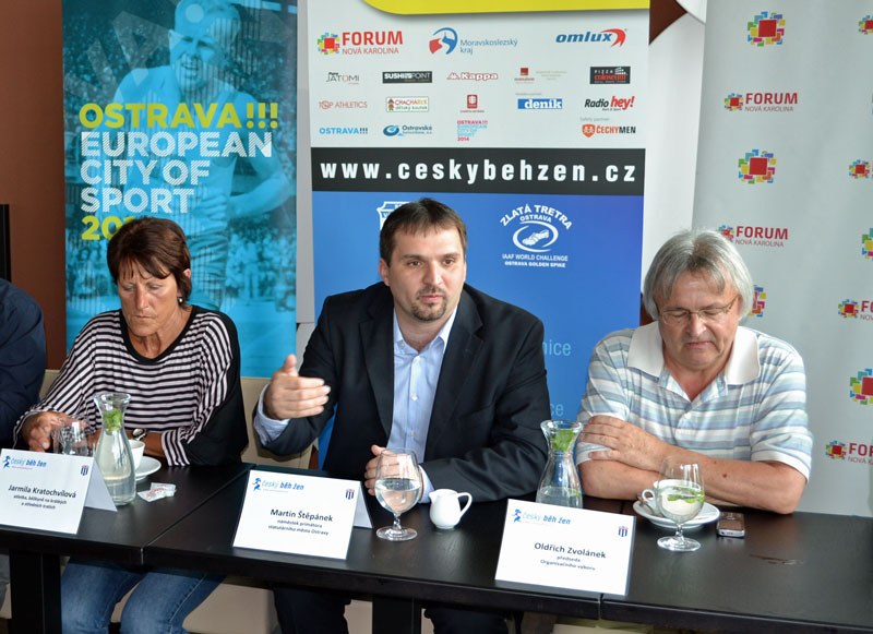 Z tiskové konference k Českému běhu žen