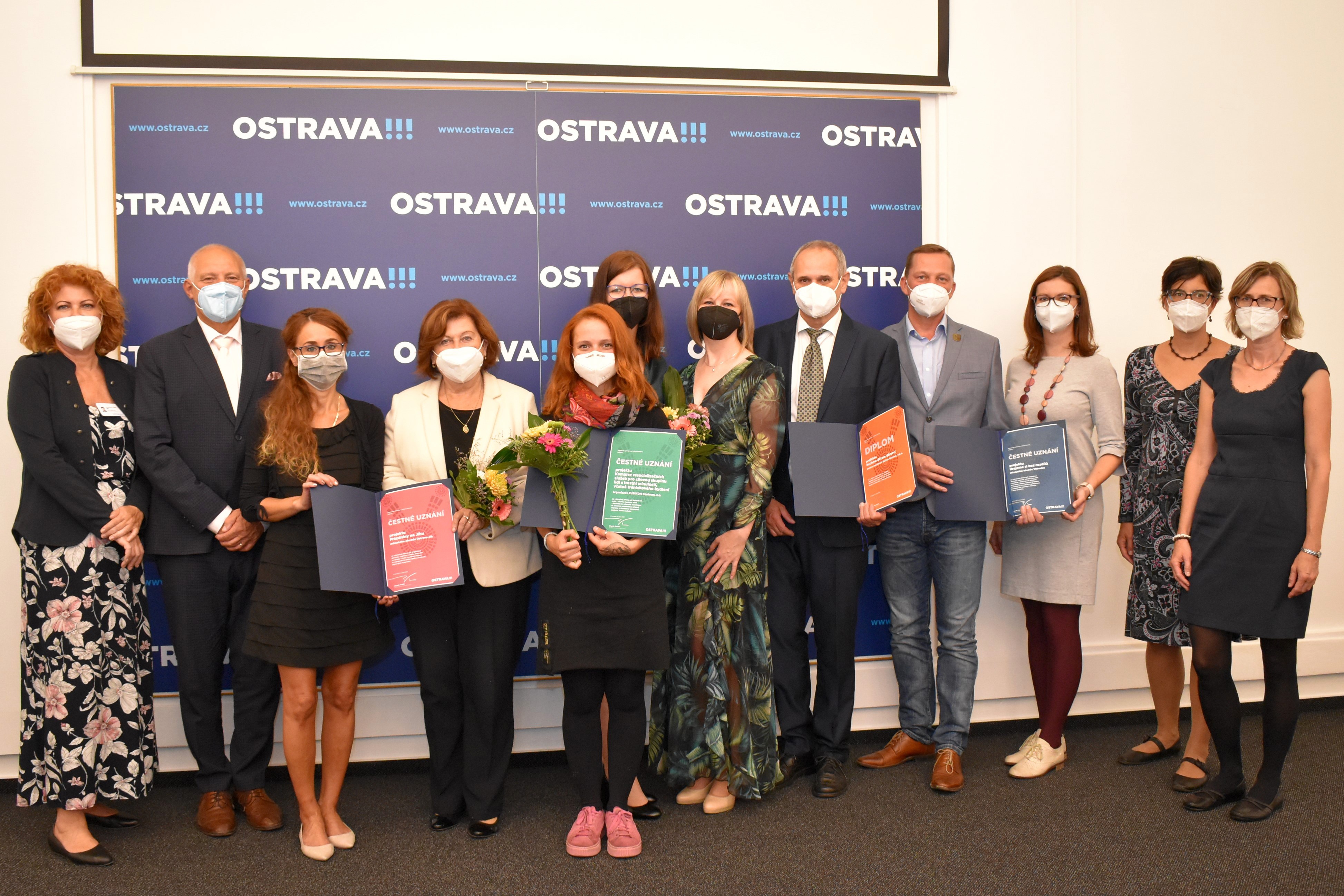 Předávání cen za Nejlepší projekt prevence kriminality na místní úrovni. Foto: Eva Molnárová
