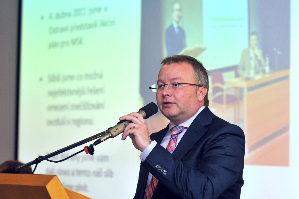 Letos poprvé se konference účastnil i ministr životního prostředí - T. Chalupa