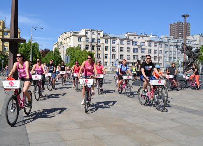 První vyjížďka odstartovala z Prokešova náměstí. Foto: René Stejskal 