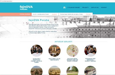Nový web informuje o důležitých projektech Poruby.