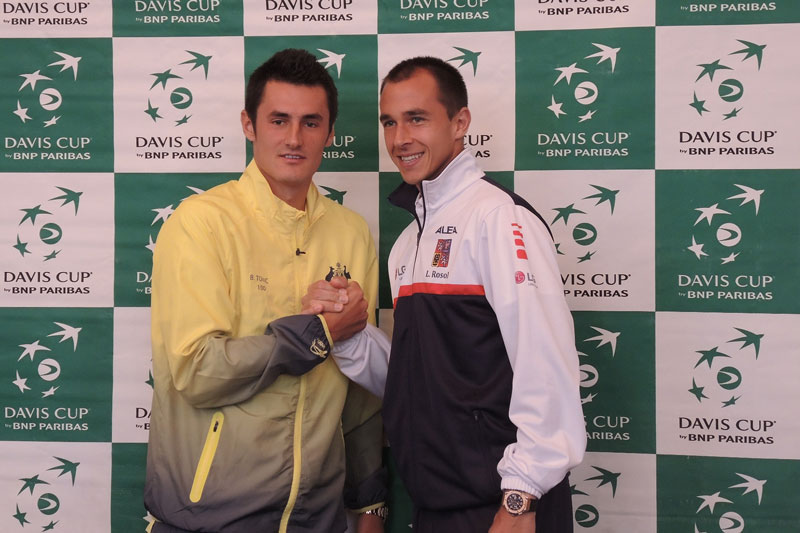 Jedničky obou týmů Tomic a Rosol.