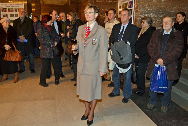 Nemohly chybět ani sokolské kroje