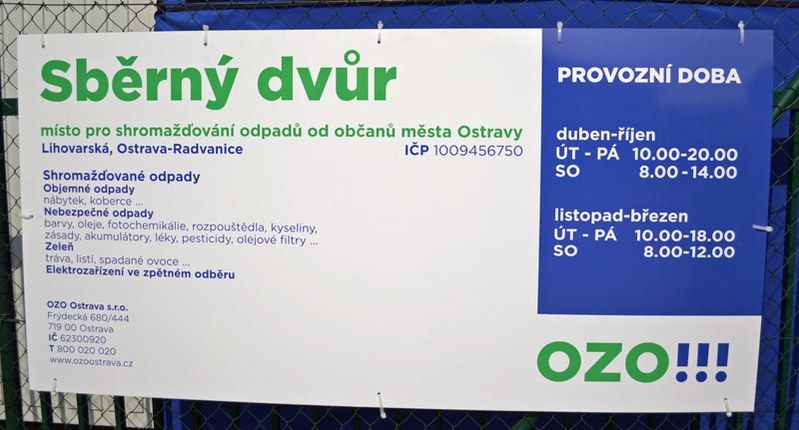 V Radvanicích mají nový sběrný dvůr V Radvanicích mají nový sběrný dvůr