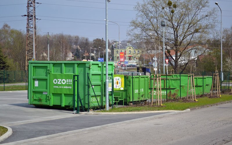 Sběrný dvůr v Radvanicích má ideální přístup