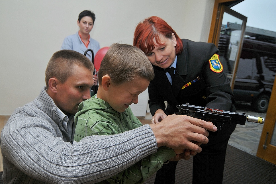 Tradičně se na akci prezentuje městská policie