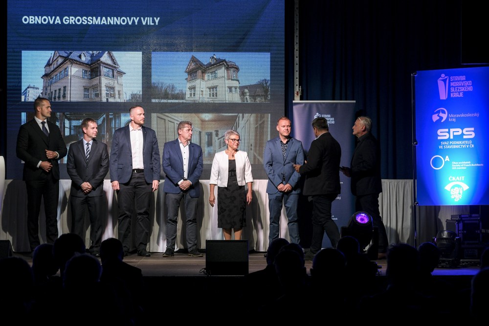 Z předávání cen Stavba Moravskoslezského kraje. Foto: Adolf Horsinka