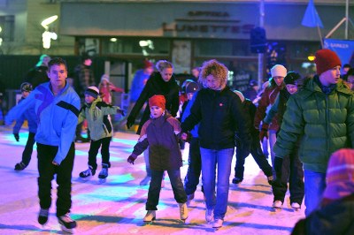K foto: Na bruslení se už všichni těšili